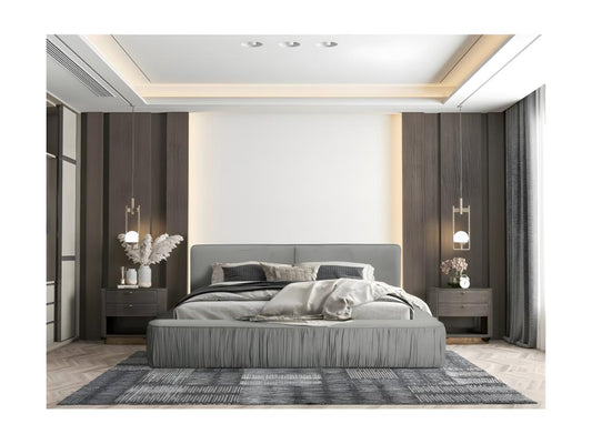 Storage bed 180x200 Grey - Chicyla Collection XOBQ99678