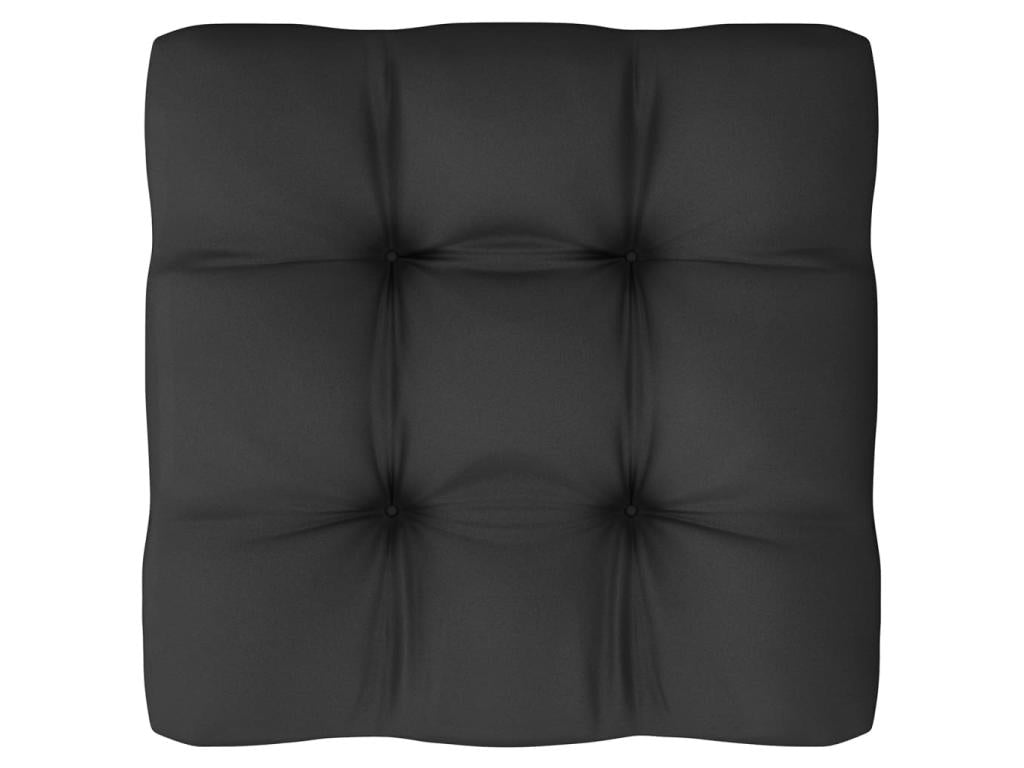 Salon de jardin 10 pcs avec coussins Blanc Bois de pin massif 11 QOYQ50507