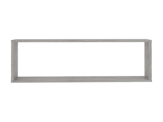 Chicyla wall shelves, 4 pcs, concrete grey, 100x15x30 FLVM83912