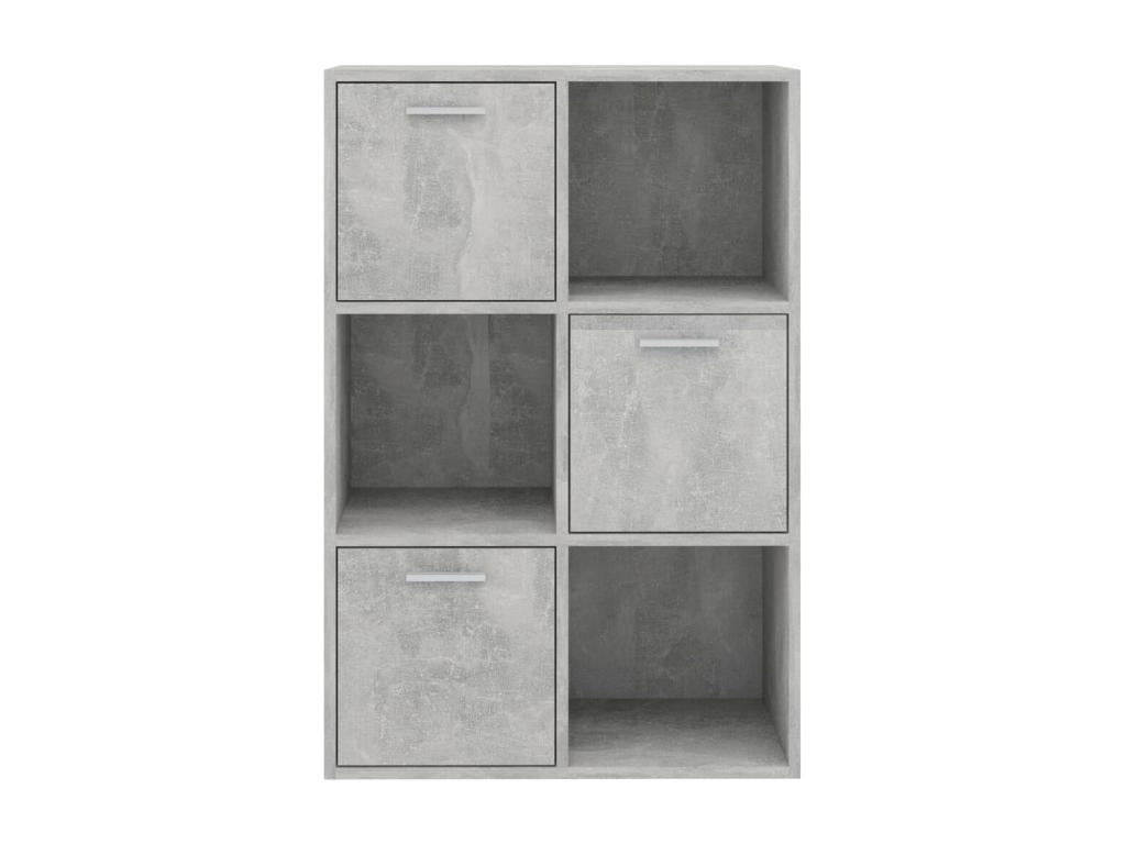 Armoire de rangement Gris béton 60x29.5x90 OCFS64348