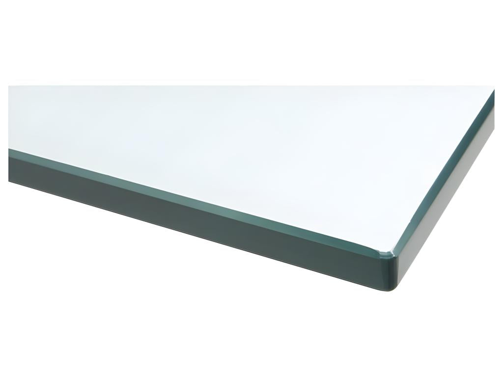 Plateau carré 70x70 en verre trempé transparent ZKGU59186