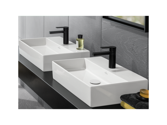 Domopure ET BOCH Memento 2.0 countertop washbasin, Domopure white ceramicplus, 50x42 cm, BOTV20722