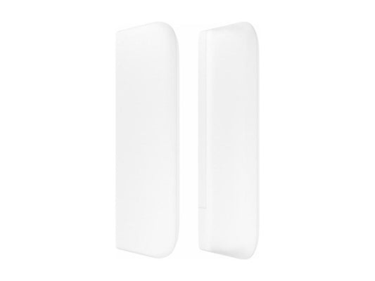 Tête de lit avec oreilles Blanc 183x16x78/88 cm Similicuir OMHH88177