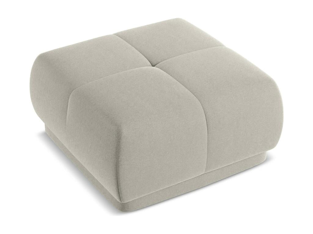 Pouf en velours - Domopure AAJS44484
