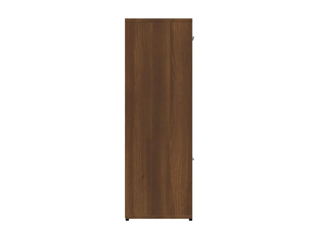 Bibliothèque Chêne marron 90x30x90 cm Bois d'ingénierie CKXX38376