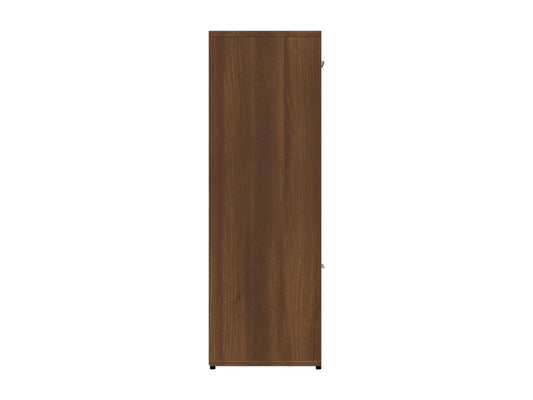 Bibliothèque Chêne marron 90x30x90 cm Bois d'ingénierie CKXX38376