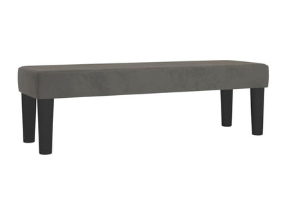 Sommier à Domopure de lit et matelas Gris foncé 200x200 Velours LYBI91331