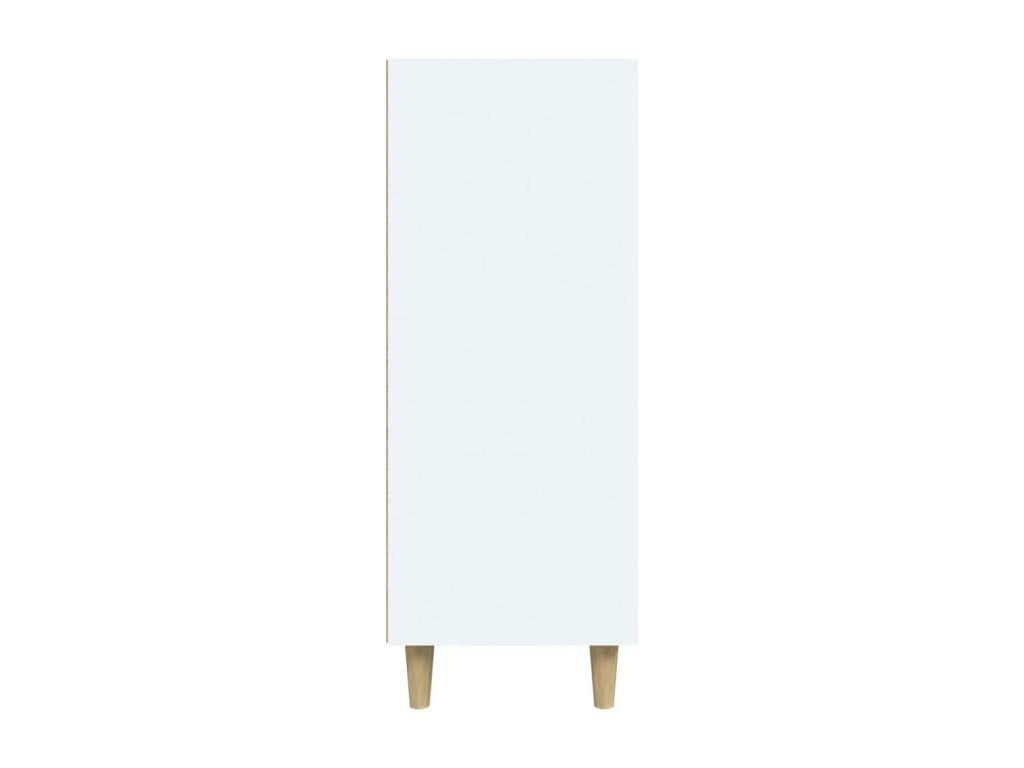 Buffet blanc 69.5x34x90 cm bois d'ingénierie QKYO55391