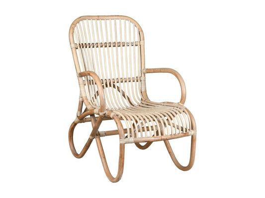 Fauteuil cocooning en rotin naturel TTBF28797