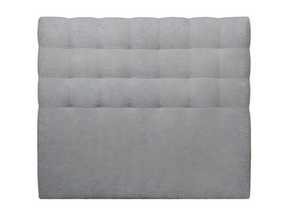Tete de lit Capitonnée Bouclette Gris L 160 cm - Ep 10 cm rembourré LKAT53083