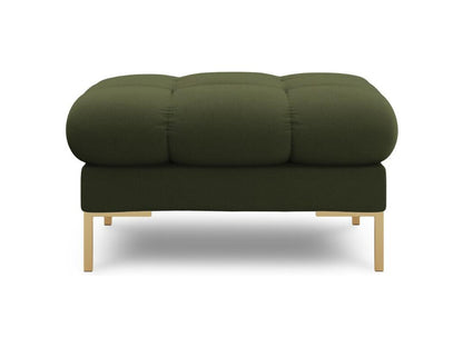 Domopure - Pouf Domopure en tissu structurel vert - 60x60x41cm PFIF58927