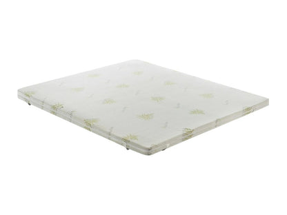 Domopure - surmatelas à mémoire de forme - hauteur 5 cm - déhoussable en aloe Domopure 140x190 OZPV49974