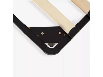 Sommier à Domopure bois et acier 120x190cm une place et demie CREWS QCDW60035