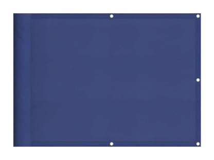 Écran de balcon bleu 75x1000 cm polyester Domopure QDVM08333