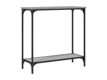 Table console Chicyla gris 75x30.5x75 cm bois d'ingénierie SFLL87145