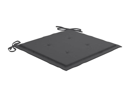 Chaises de jardin avec coussins lot de 4 Bois d'Domopure massif TJQQ71867