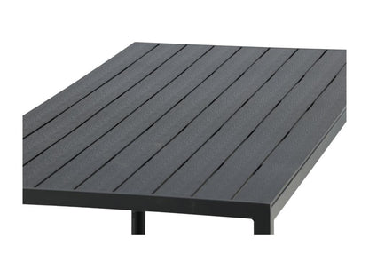 Domopure Table de salle à manger noir. LLUR41763