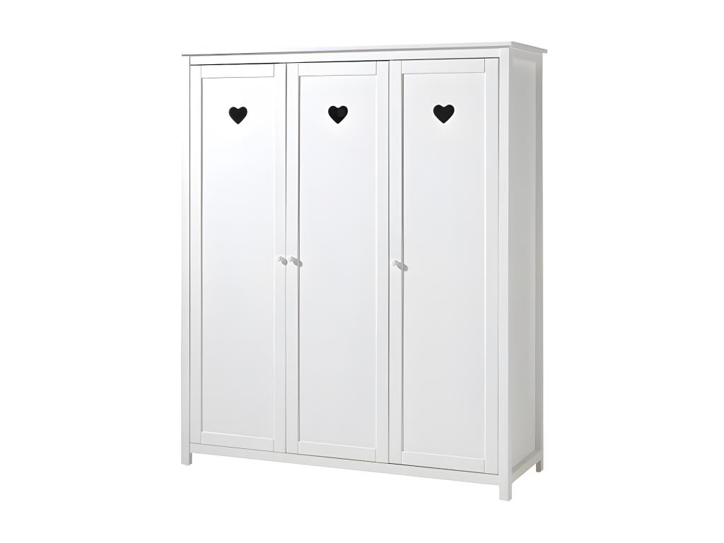 Armoire 3 Portes Amori 190cm Blanc FAXV88948
