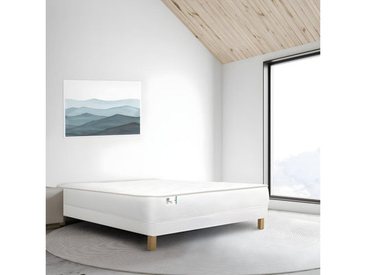 Domopure - Matelas ressorts accueil ferme Dimensions - 140x190 cm BWOO25034