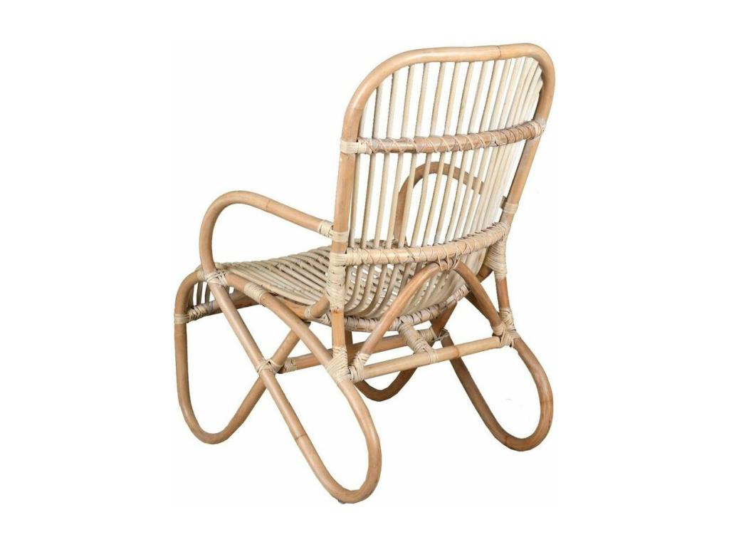 Fauteuil cocooning en rotin naturel TTBF28797