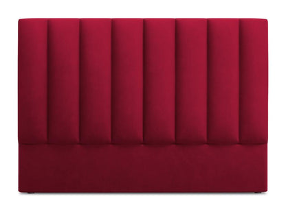 Domopure - Tête de lit Domopure 180x120cm en velours rouge - 180x8x120cm XAQX70769