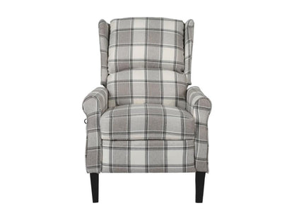 Fauteuil de massage inclinable Gris Tissu 3 CUIK74551