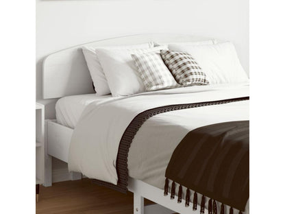 Tête de lit blanc 135 cm bois massif de pin DSSI67416