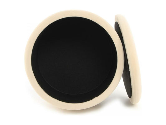 Tabouret fait main ZASE 37.5x37.5x41 ivoire NSDN34430