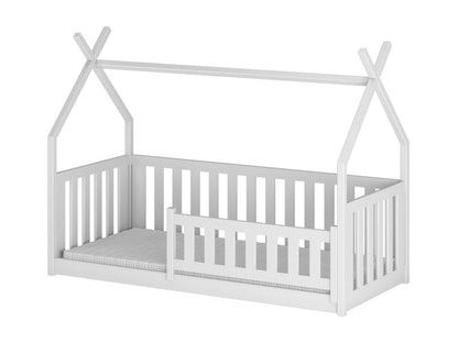 Lit cabane Domopure HB001 80x160 cm Blanc HGFO21780