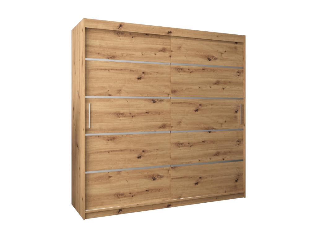 ARMOIRE Domopure 1 À PORTES COULISSANTES 200/200/62 2 Portes Domopure BVMA01290