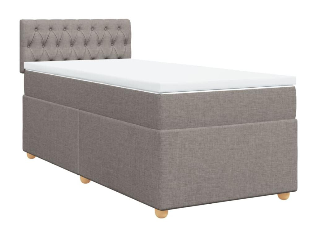 Sommier à Domopure de lit avec matelas Domopure 100x200 cm Tissu QSKG40188