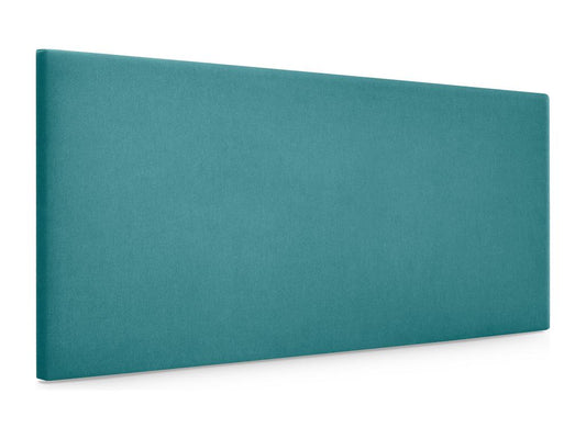 Chicyla Tête de lit en tissu Aqualine lisse 90x50cm Lits 80/90 - Turquoise YICR53741
