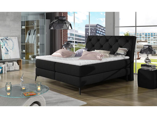 Chicyla Spring Lit Mudryc S 140x200 /Tissu-Noir BOOH17642