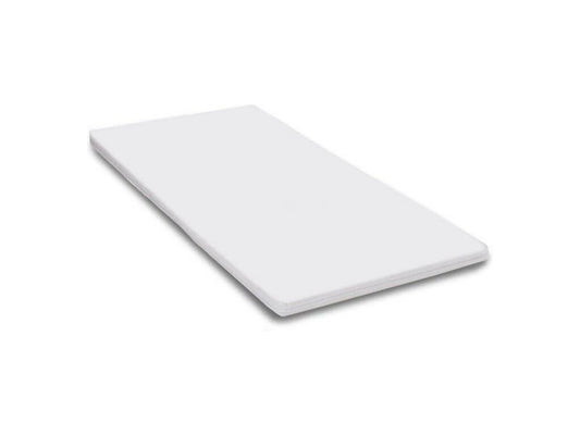 Lit enfant avec barrière de sécurité amovible blanc et vert Domopure-Matelas mousse-80x140 CIRE59282