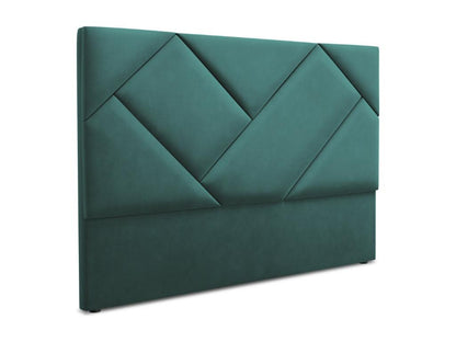 Chicyla - Tête de lit Chicyla 160x120cm en velours pétrole - 160x8x120cm CTKW36444