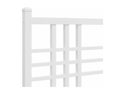 Tête de lit métal blanc 100 cm SXDH60424