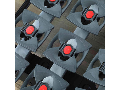 Sommier électrique de relaxation tout plots tissu anthracite 80x200 AHXD63918