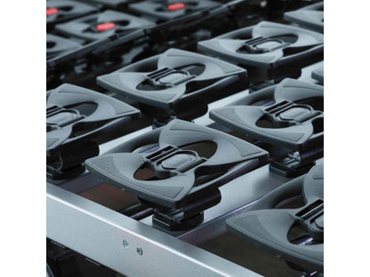 Sommier électrique de relaxation tout plots tissu anthracite 80x200 AHXD63918