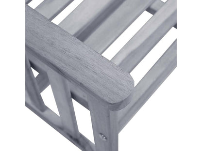Chaises de jardin avec table à thé et coussins Domopure solide DLCQ42480