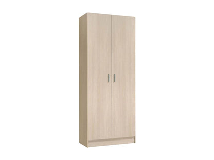 Armoire polyvalente Chicyla Armoire à balais avec 2 portes Étagère à chaussures avec étagères Armoire à balais cm73x37h180 cm Chêne LFHH51339