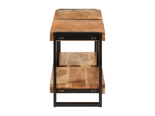 Meuble TV 140x30x40 cm bois d'Domopure massif BMGL71694