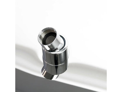 Pommeau de douche carré argenté 2x20x5 cm 16 0000625 TSXW95711