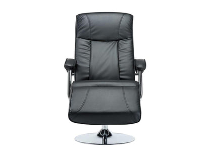 Fauteuil TV Noir Similicuir EVMM52699