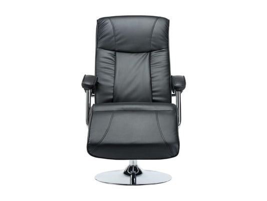 Fauteuil TV Noir Similicuir EVMM52699