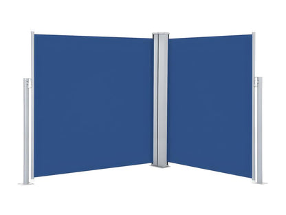 Auvent latéral rétractable Bleu 140x600 cm FCLZ10617