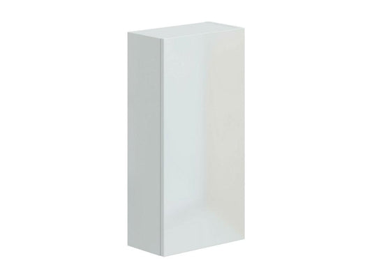 Armoire murale Chicyla Armoire suspendue Etagère murale Armoire auxiliaire multifonctionnelle 30x16 h60 cm Blanc brillant NOTW52932