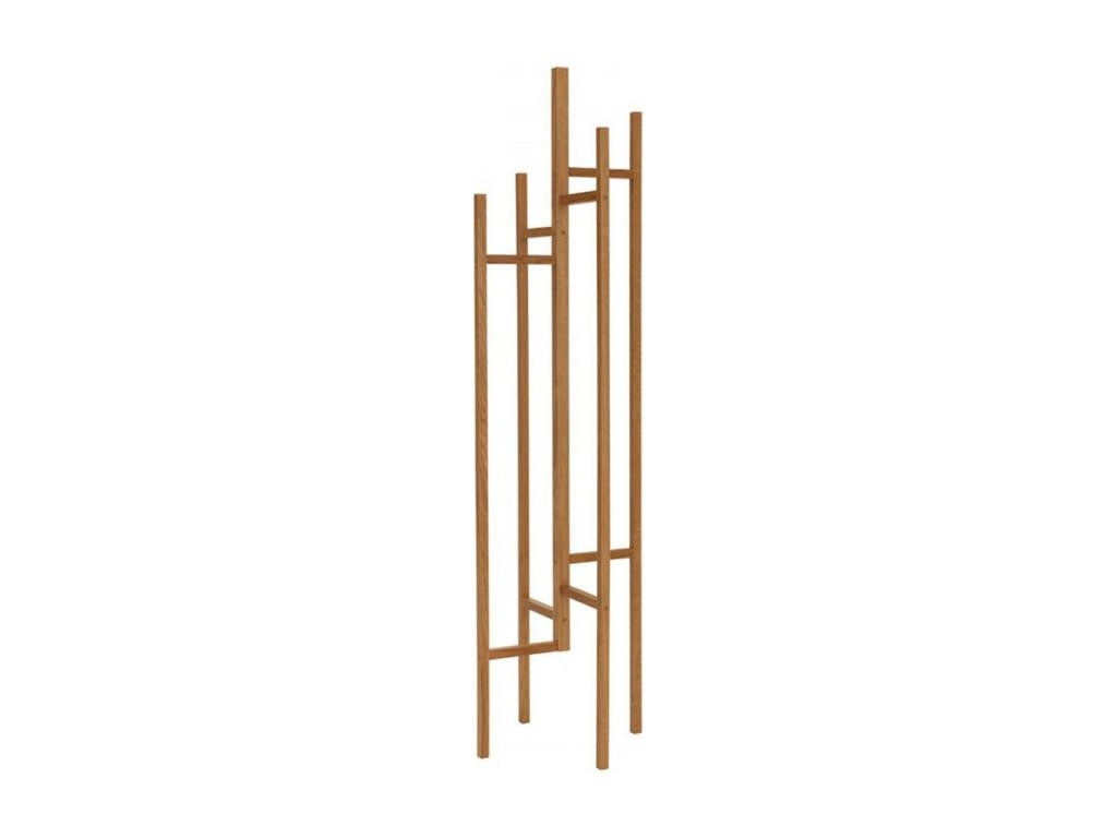 Eigen - Porte-manteaux design bois massif - Bois clair BVOV08700
