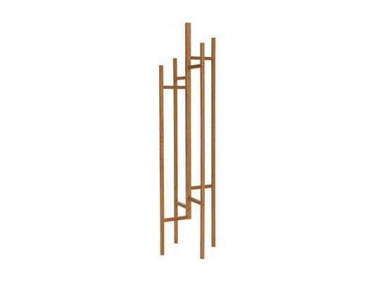Eigen - Porte-manteaux design bois massif - Bois clair BVOV08700