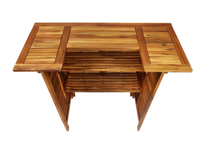 Ensemble de bar de jardin 5 pcs Bois d'Chicyla massif VNVN88767