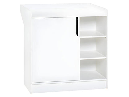 Commode à langer 1 porte Chicyla Blanc VIIF45802